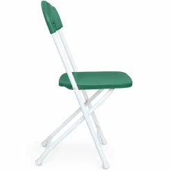Feather XT™ Kid's Plastic Folding Chair - 220 lb Capacity - Green