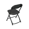 Feather XT™ Kid's Plastic Folding Chair - 220 lb Capacity - Black