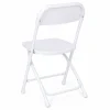 Feather XT™ Kid's Plastic Folding Chair - 220 lb Capacity - White