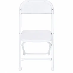 Feather XT™ Kid's Plastic Folding Chair - 220 lb Capacity - White
