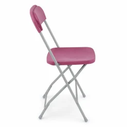 Feather XT™ Plastic Folding Chair - 630 lb Capacity - Burgundy