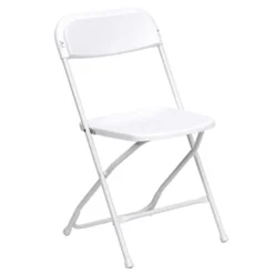 Feather XT™ Plastic Folding Chair - 630 lb Capacity - White