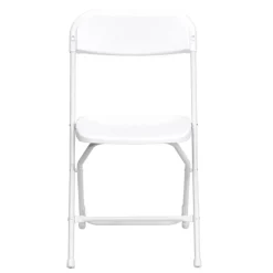 Feather XT™ Plastic Folding Chair - 630 lb Capacity - White