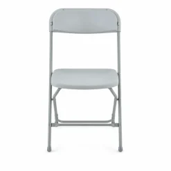 Feather XT™ Plastic Folding Chair - 630 lb Capacity - Light Gray
