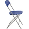 Feather XT™ Plastic Folding Chair - 630 lb Capacity - Blue