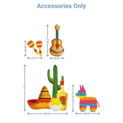 Fiesta Fun Foam Core Backdrop Kit by PopScene™
