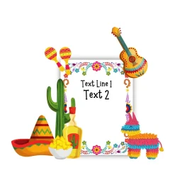 Fiesta Fun Foam Core Backdrop Kit by PopScene™