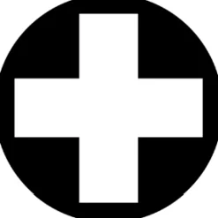 First Aid - Stock Gobo for Gobo Light Projectors - Choose your size!