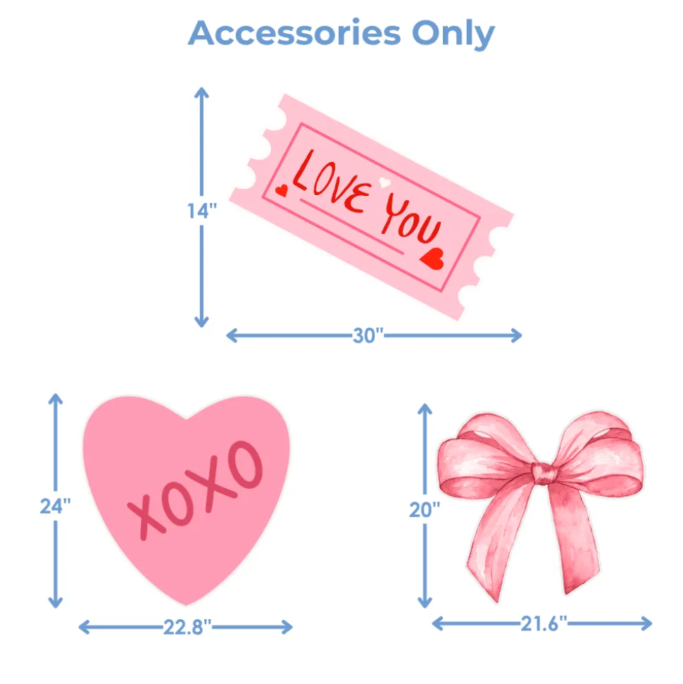 First Love Foam Core Backdrop Kit by PopScene™
