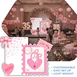 First Love Foam Core Backdrop Kit by PopScene™