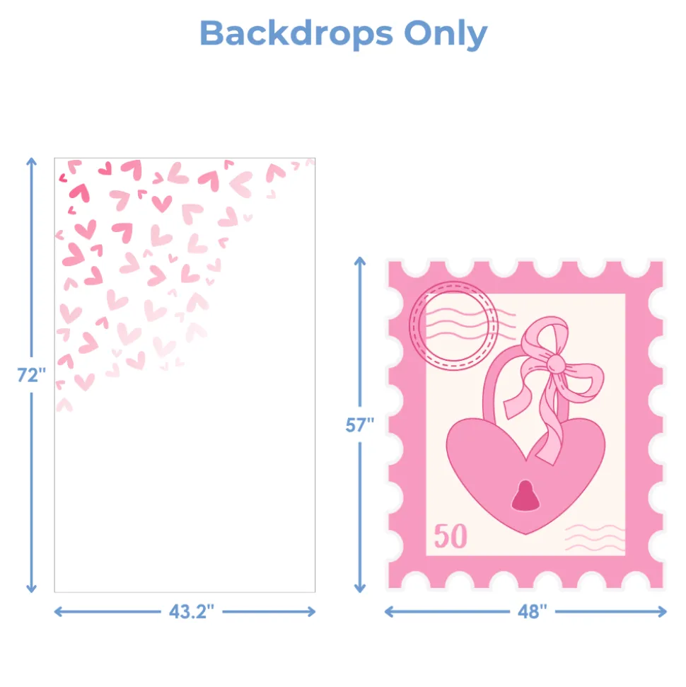 First Love Foam Core Backdrop Kit by PopScene™