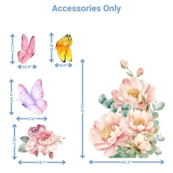 Floral Garden Foam Core Birthday Backdrop Kit by PopScene™
