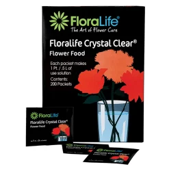 Floralife CRYSTAL CLEAR Flower Food 300, 1 pt/.5 L packet - 1000 Pieces