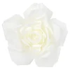 20" Foam LED Rose for Wall Decor, Backdrops and More - Ivory