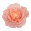 12" Foam LED Rose for Wall Decor, Backdrops and More - Blush