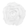 12" Foam Rose for Wall Decor, Backdrops and More - White