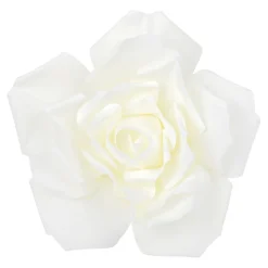 20" Foam Rose for Wall Decor, Backdrops and More - Ivory