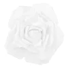16" Foam Rose for Wall Decor, Backdrops and More - White