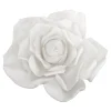 Foam Rose With LED Light 16" - White