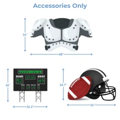 Football Foam Core Backdrop Kit by PopScene™