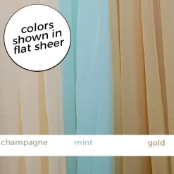 *FR* Sheer Voile Fabric by Eastern Mills By The Yard - 10FT Wide - Choice of Colors