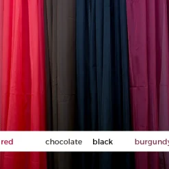 *FR* Sheer Voile Fabric by Eastern Mills By The Yard - 10FT Wide - Choice of Colors