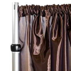 *FR* Taffeta Drape Panel by Eastern Mills 9 1/2 FT Wide w/ 4