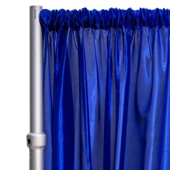 *FR* Taffeta Drape Panel by Eastern Mills 9 1/2 FT Wide w/ 4