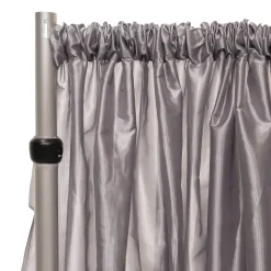 *FR* Taffeta Drape Panel by Eastern Mills 9 1/2 FT Wide w/ 4