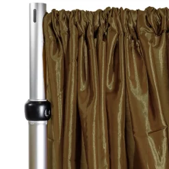 *FR* Taffeta Drape Panel by Eastern Mills 9 1/2 FT Wide w/ 4