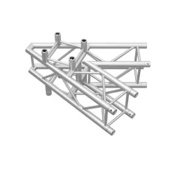 F34 Square Truss Corner Junction - 4-Way 60 Degree Corner