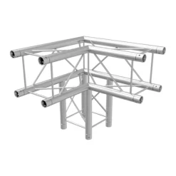 F24 Square Truss Corner - 3-WAY 90 DEGREE CORNER