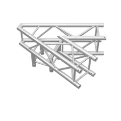 F34 Square Truss Corner - 3-Way 60 Degree Corner