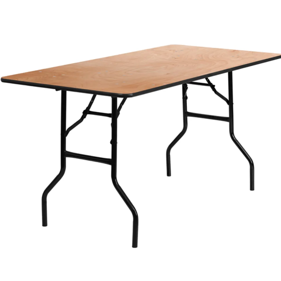 4FT (30" x 48") Plywood Table