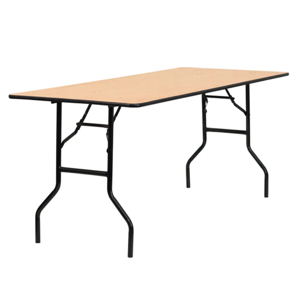 6FT (30" x 72") Plywood Table