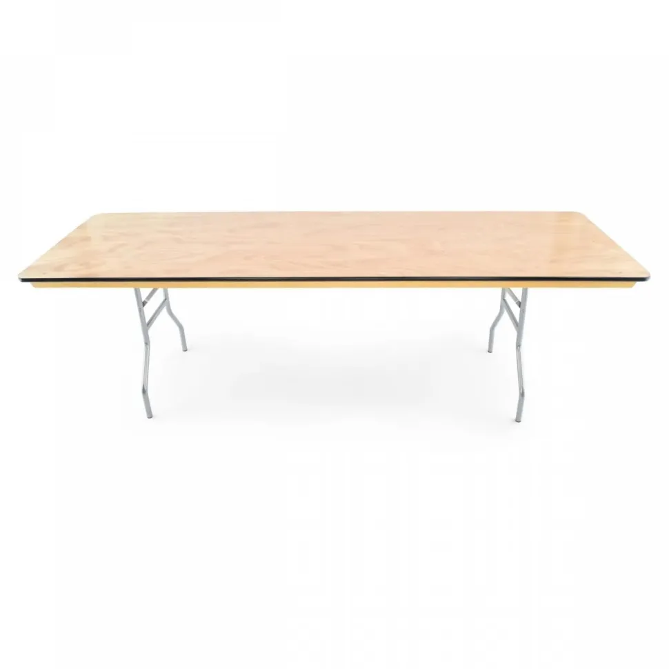 8FT (30" x 96") Plywood Table