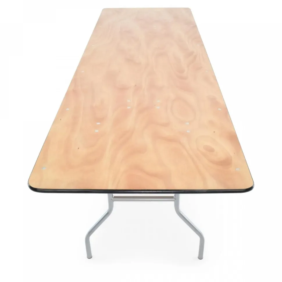 8FT (30" x 96") Plywood Table