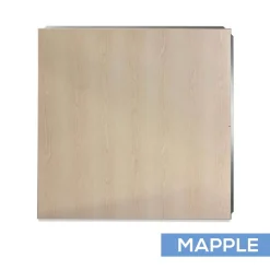 20ft by 20ft Premium Laminate Wood Dance Floor - Portable with Aluminum Side Paneling - Variety of Finishes