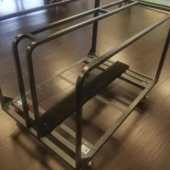 16ft by 16ft Premium Laminate Wood Dance Floor - Portable with Aluminum Side Paneling - Variety of Finishes