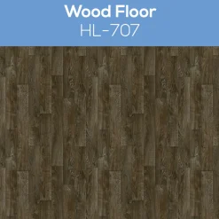 12ft Wide Rolled "Wood Floor" Vinyl - Choose your Color & Length
