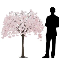 5ft Artificial Cherry Blossom Tree — Blush / Light Pink / Pink, 10 Interchangeable Branches | Customize for Weddings & Events | ModTree™ Collection