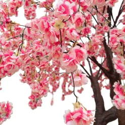 10ft Artificial Drooping Cherry Blossom Tree — Pink, 20 Interchangeable Branches | Customize for Weddings & Events | ModTree™ Collection