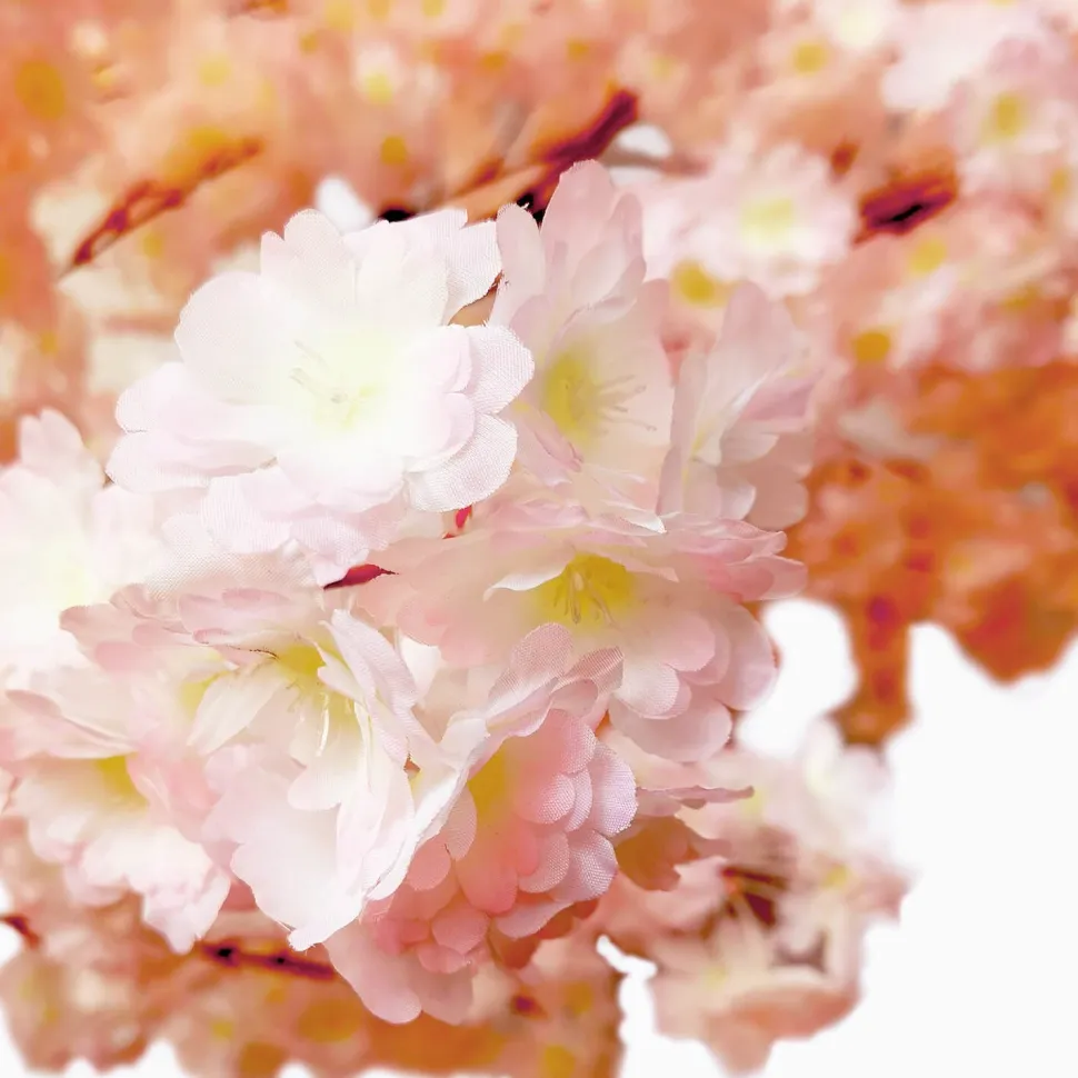 9ft Artificial Flowering Hydrangea Tree — Blush / Light Pink / Pink, 14 Interchangeable Branches | Customize for Weddings & Events | ModTree™ Collection