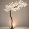 9ft Artificial Flowering Hydrangea Tree — White, 14 Interchangeable Branches | Customize for Weddings & Events | ModTree™ Collection