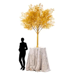 6.5ft Artificial 5Ft Tall Gold Tree — Gold, 10 Interchangeable Branches | Customize for Weddings & Events | ModTree™ Collection