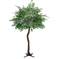 9ft Artificial Green Fig Tree, 19 Interchangeable Branches | ModTree™ Collection