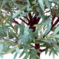 9ft Artificial Green Olive Leaf Tree, 19 Interchangeable Branches | ModTree™ Collection