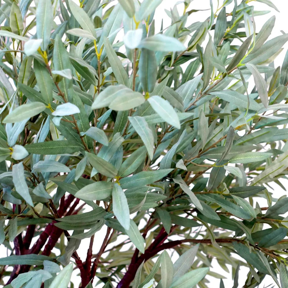9ft Artificial Green Olive Leaf Tree, 19 Interchangeable Branches | ModTree™ Collection