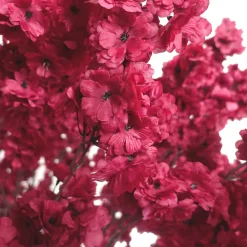 6ft Artificial Hydrangea Bloom Tree — Maroon, 10 Interchangeable Branches | Customize for Weddings & Events | ModTree™ Collection