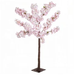 4.5ft Artificial Hydrangea Bloom Tabletop Centerpiece Tree — Blush / Light Pink / Pink | ModTree™ Collection